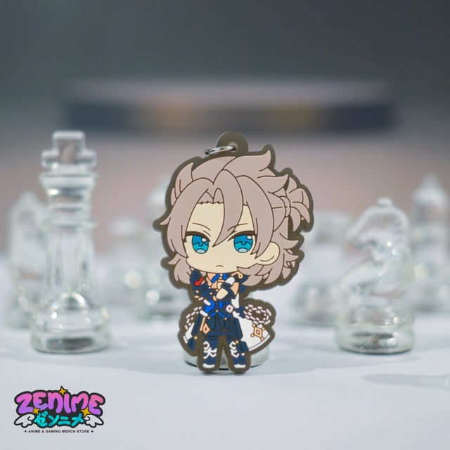 Anime discount rubber keychain