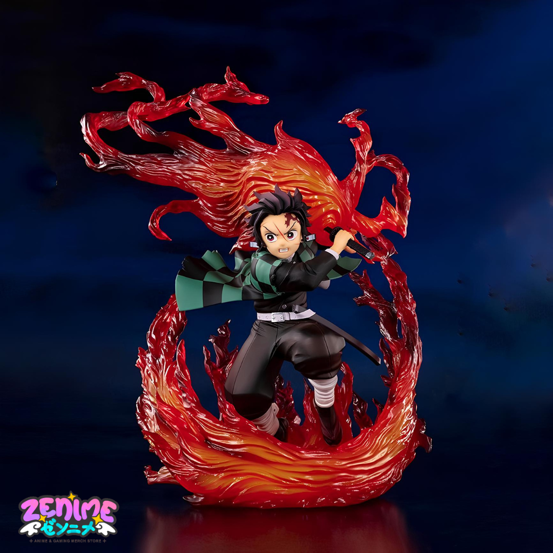 Demon Slayer Tanjiro Kamado selling Hinokami Kagura Figure